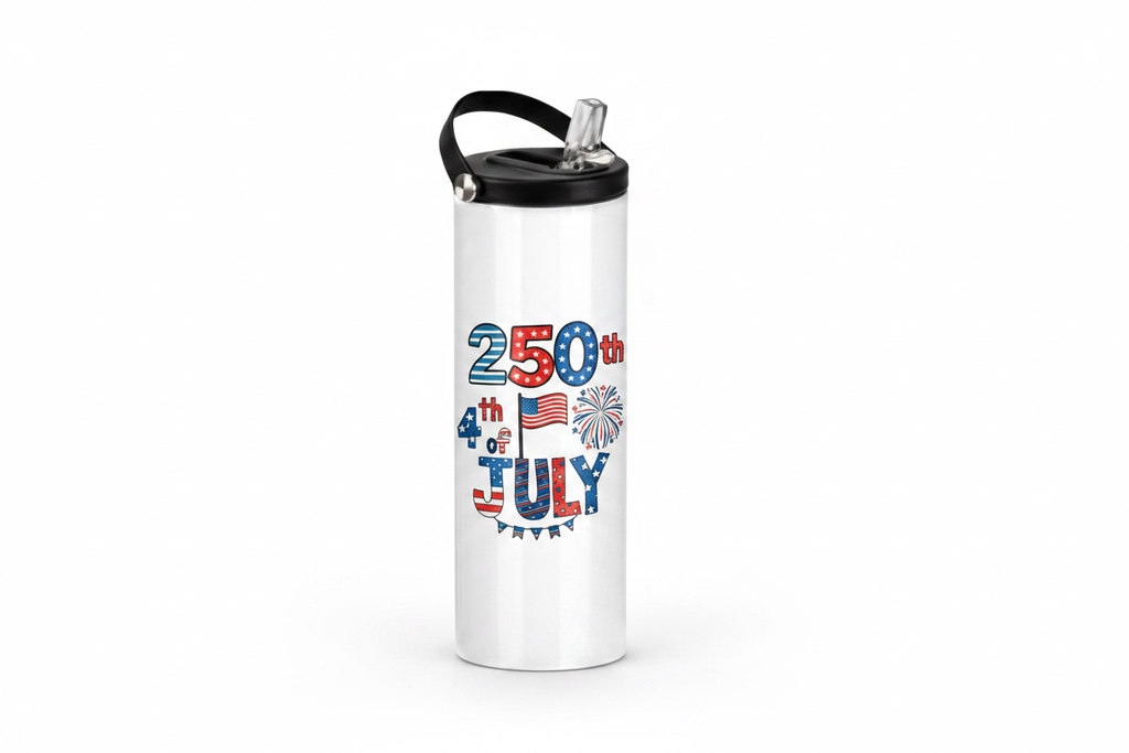 4th of July Tumbler Mockup