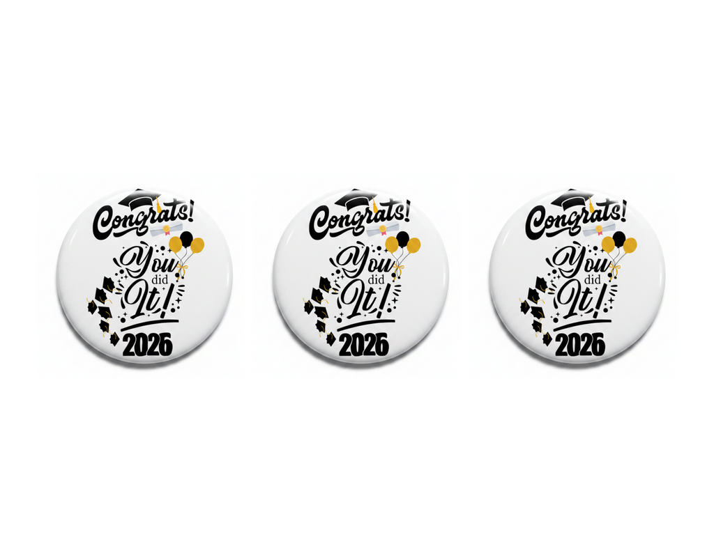 Custom 58mm Pin Button Variety 3-5 Pack Bundles
