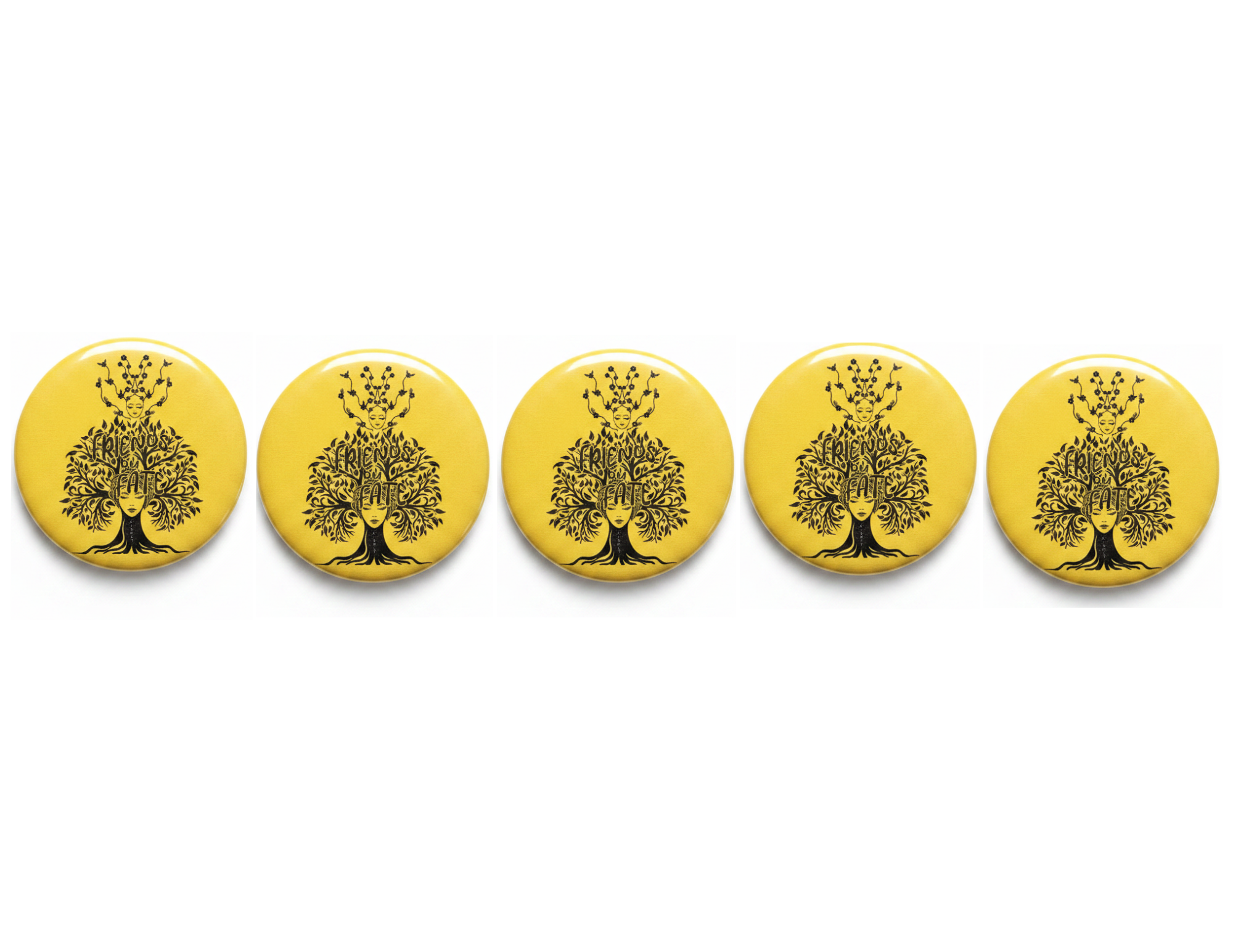 Custom 58mm Pin Button Variety 3-5 Pack Bundles
