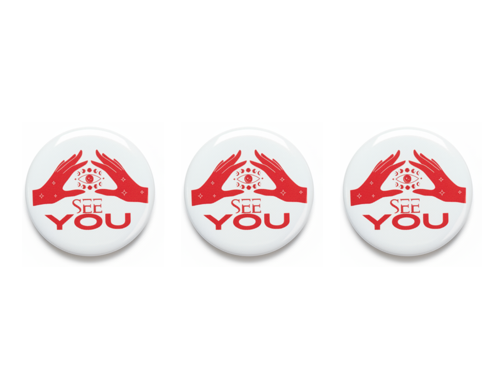 Custom 58mm Pin Button Variety 3-5 Pack Bundles