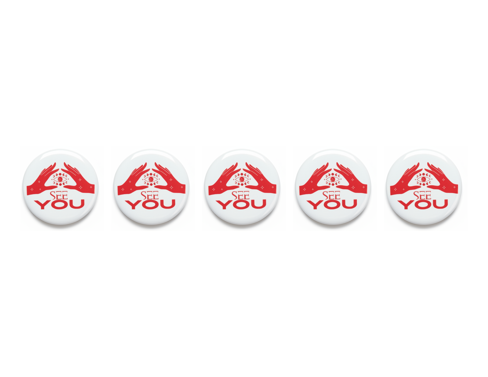 Custom 58mm Pin Button Variety 3-5 Pack Bundles