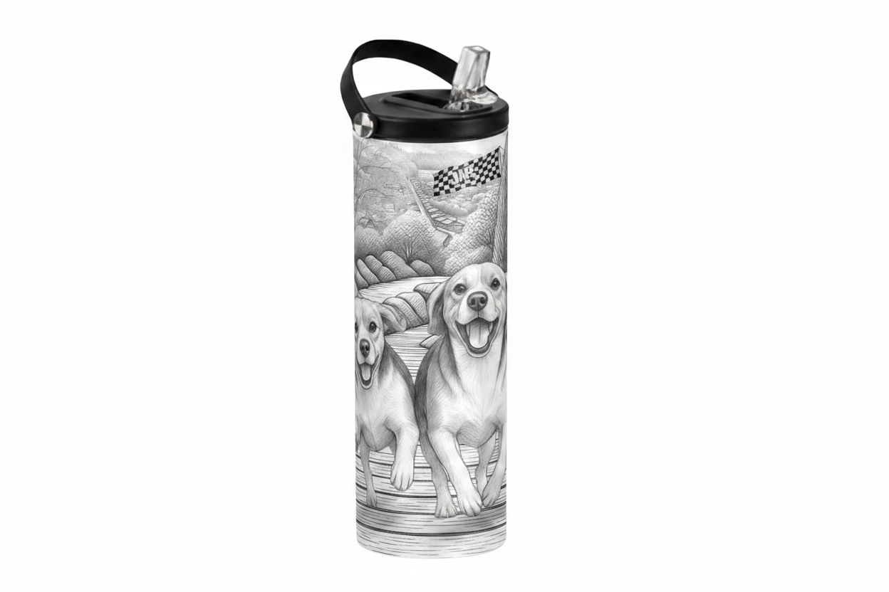Beagle Tumbler Product Shot