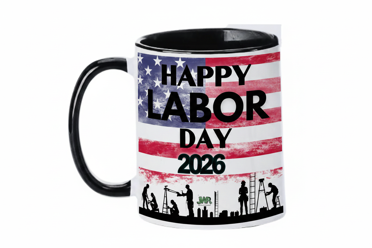 Black Handle Mug