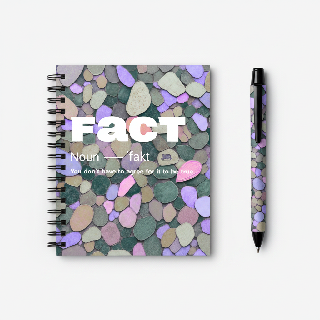 Facts Pebble Purple - No text on pen