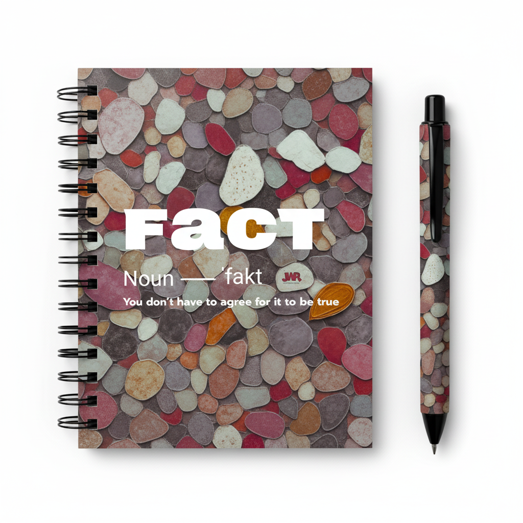 Facts Pebble Red - No text on pen