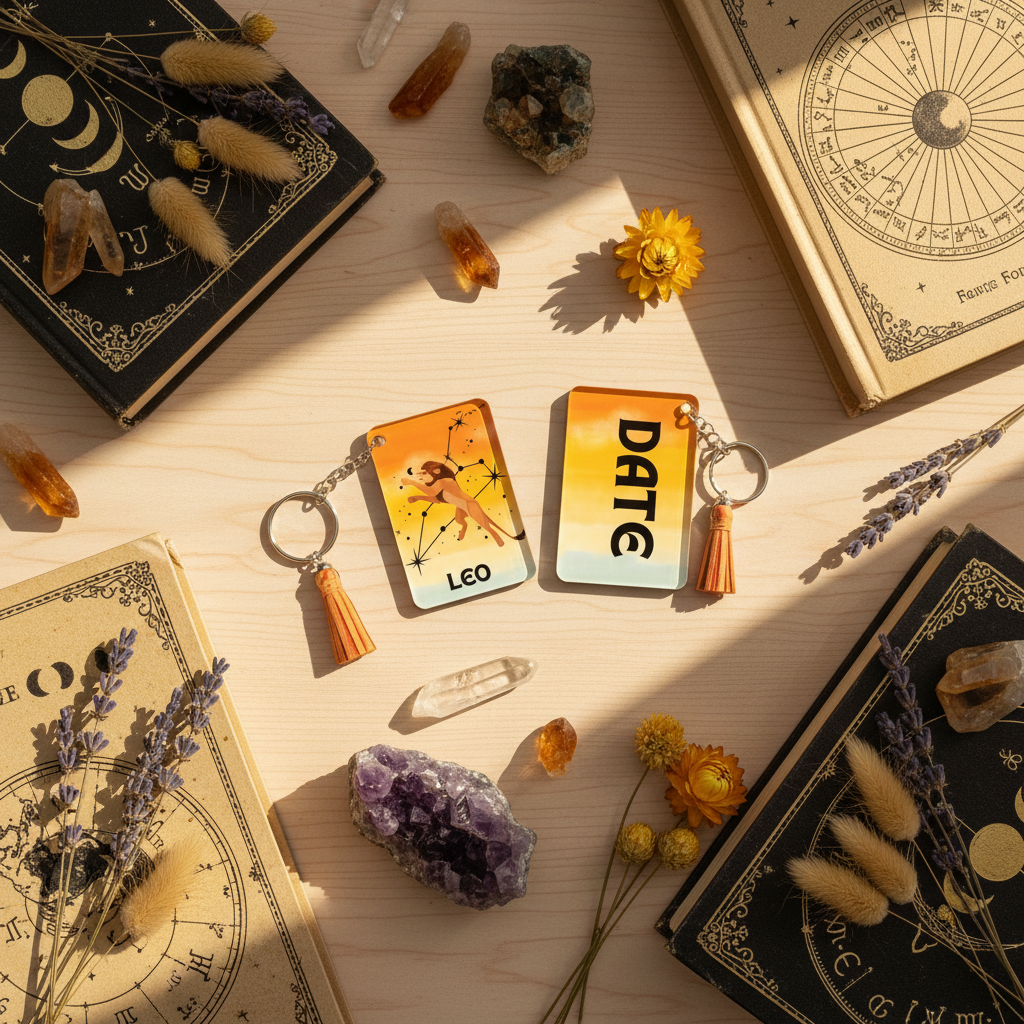 Leo Keychain Lifestyle Shot
