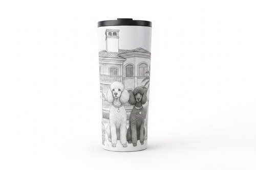 Poodle Tumbler Clean Shot
