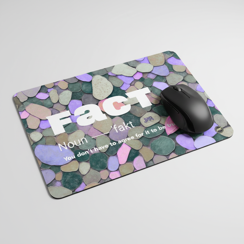 Purple FACT Mousepad - Clean Professional Shot