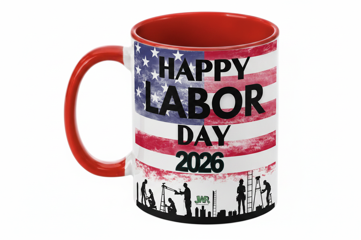 Red Handle Mug