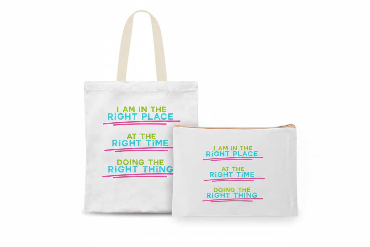 Right Place Right Time Bundle - Pink/Cyan