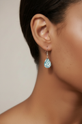 Smaller Teardrop Earring on Model