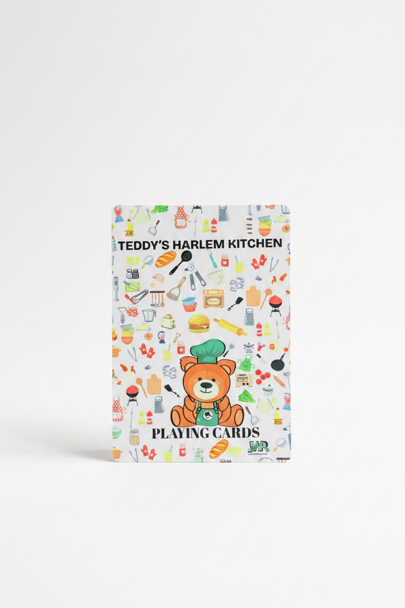 Teddy's Harlem Kitchen Playing Cards - Product Shot